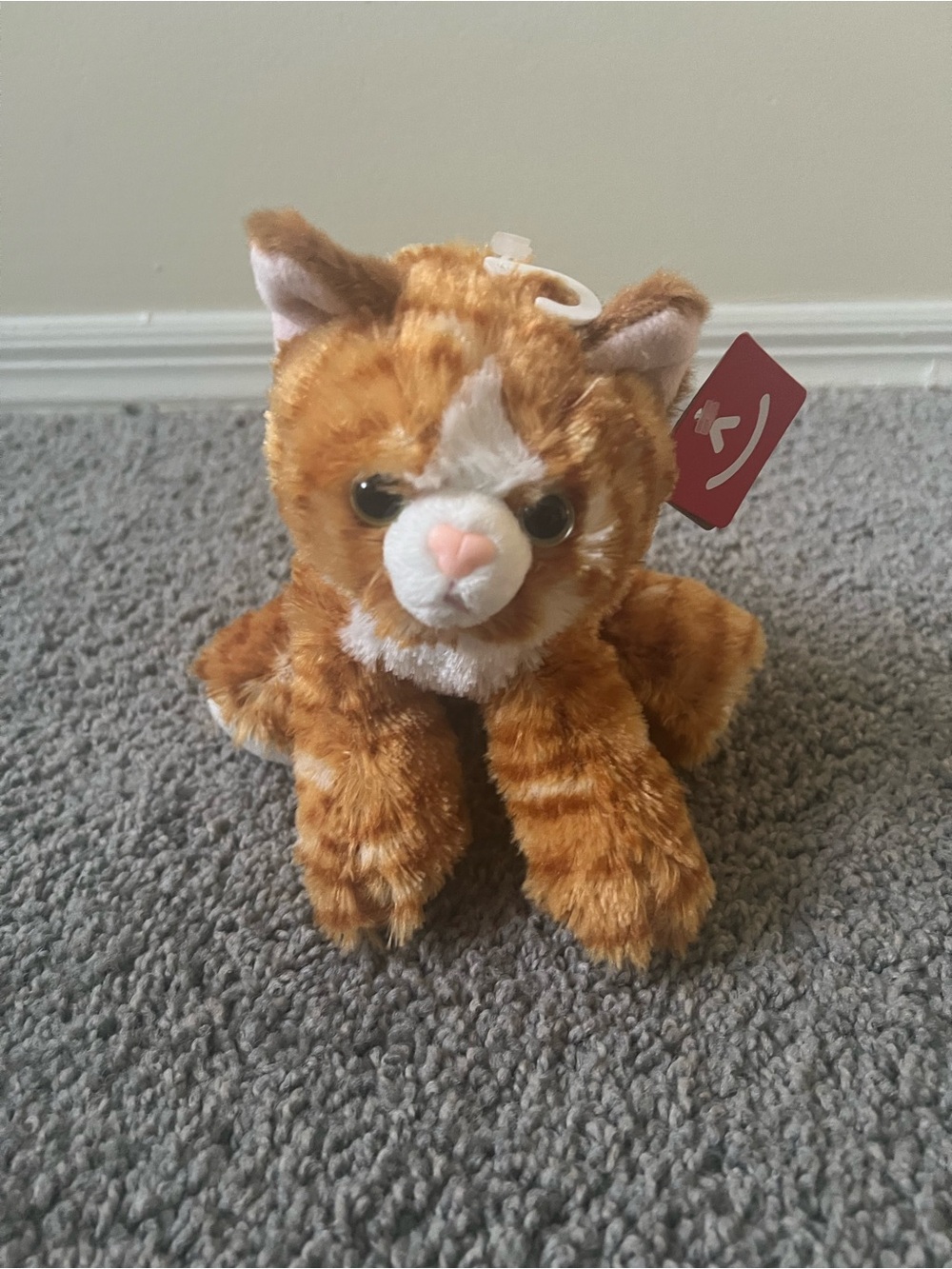 Aurora World 8" Cat Kitten Plush Toy Mini Flopsie MOLLY Orange Stuffed Animal